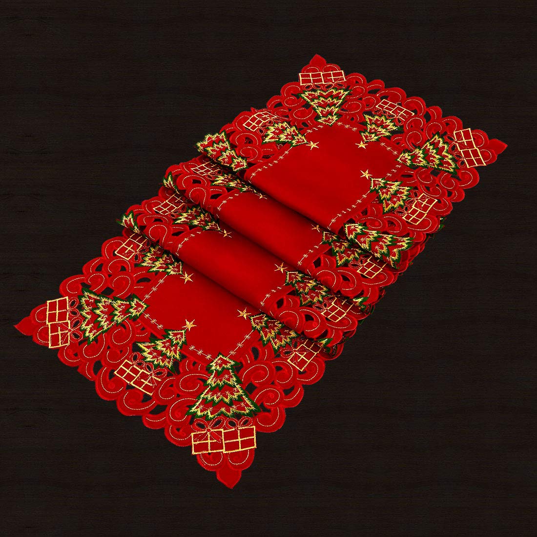 Grelucgo detalle-bordado-navidad, efecto visual elegante para fiestas
