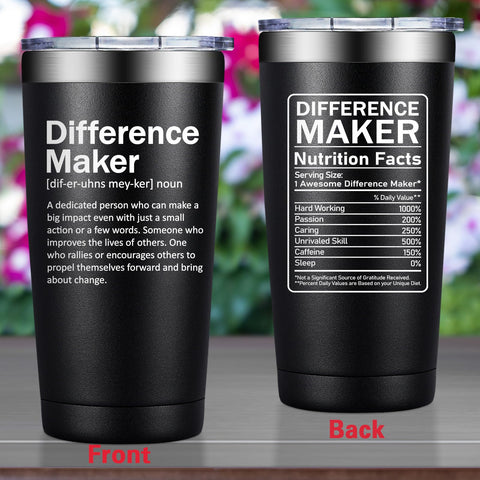 Grifarny Difference Maker conjunto incluye pajillas de acero para beber.