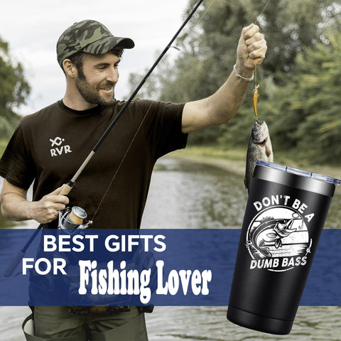 Grifarny regalo pesca 20oz en caja regalo, listo para regalar a papá o abuelo.