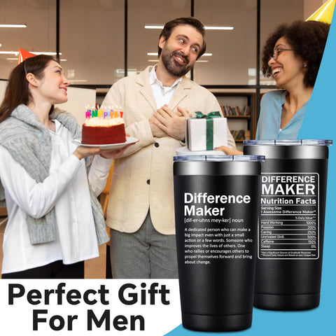 Grifarny Difference Maker tumbler de acero inoxidable 304, duradero y seguro.