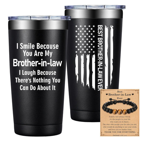 Grifarny tumbler regala cuñado 20oz, regalo práctico para fechas especiales