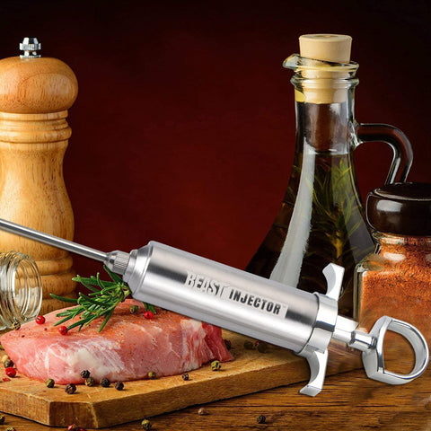 Aguja Grill Beast de 6 pulgadas con corte angular para penetrar cortes densos