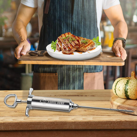 GRILL BUMP cepillo de silicona para parrilla y glaseados