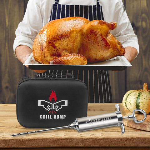 GRILL BUMP cuerpo de acero inoxidable 304 para mayor durabilidad.