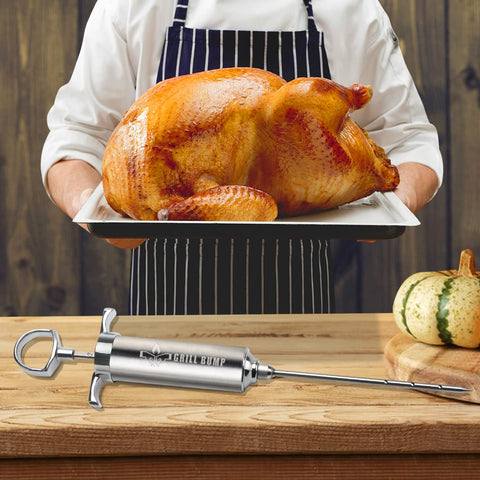 GRILL BUMP kit de inyección completo para carnes y aves