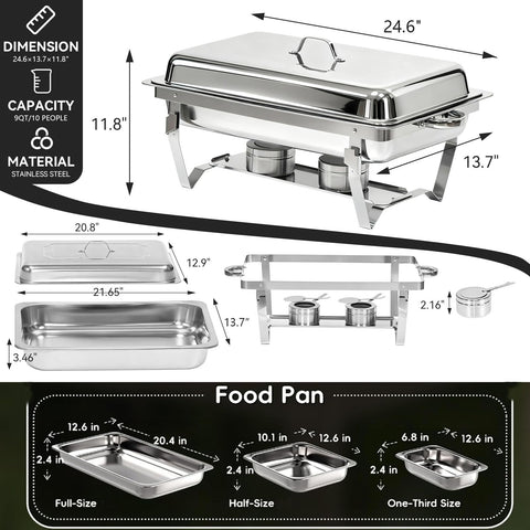 Grillaxy chafer, estructura plegable, facilita transporte y montaje rápido