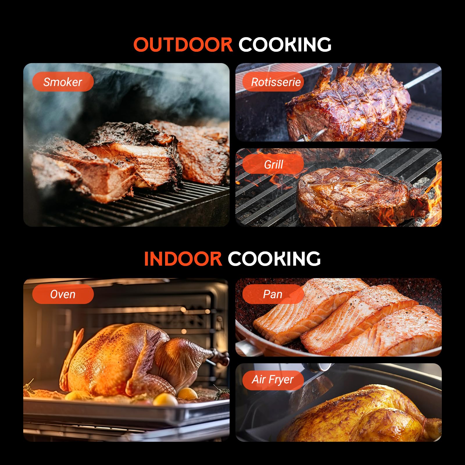 GrillBliss estación de carga y almacenamiento práctico