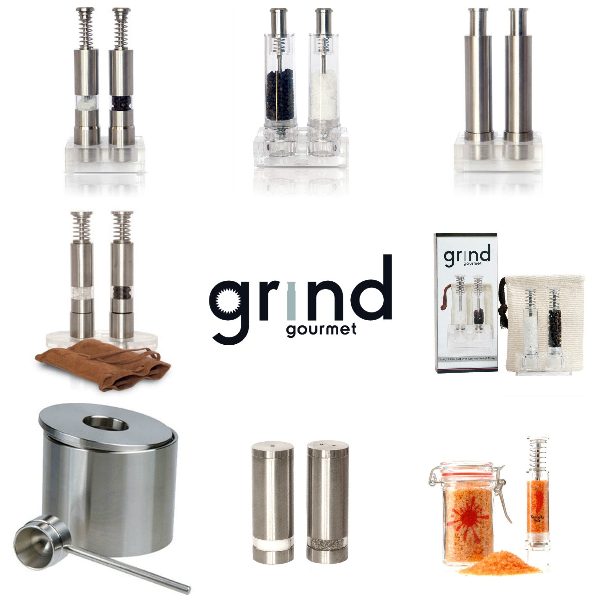 Grind Gourmet regalo de cocina, ideal para bodas o inauguraciones.