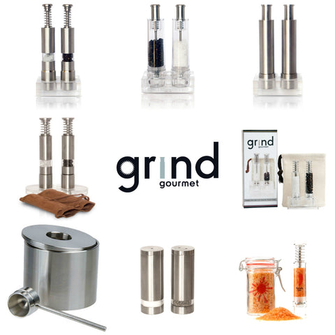 Grind Gourmet regalo de cocina, ideal para bodas o inauguraciones.