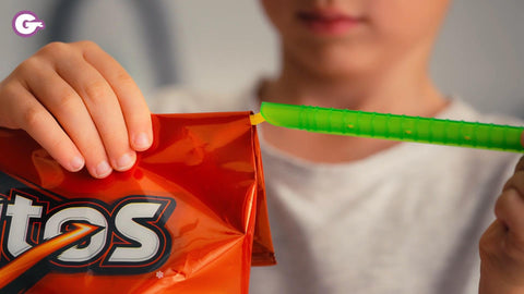 GripStic snacks familia, usos diarios para bolsas grandes.