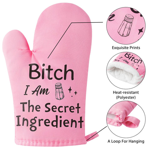 Conjunto GROBRO7 de guantes y manoplas para cocina, ideal para asados y horneados