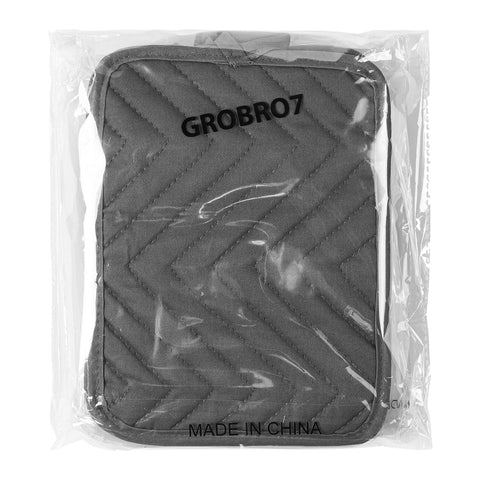 GROBRO7 regalo practico para cocina, conjunto de manoplas para casa y camping