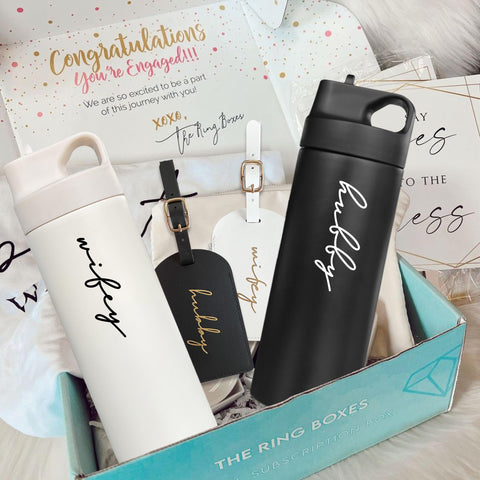 GroomBrideGifts acabado resistente a arañazos para uso diario y brillo duradero