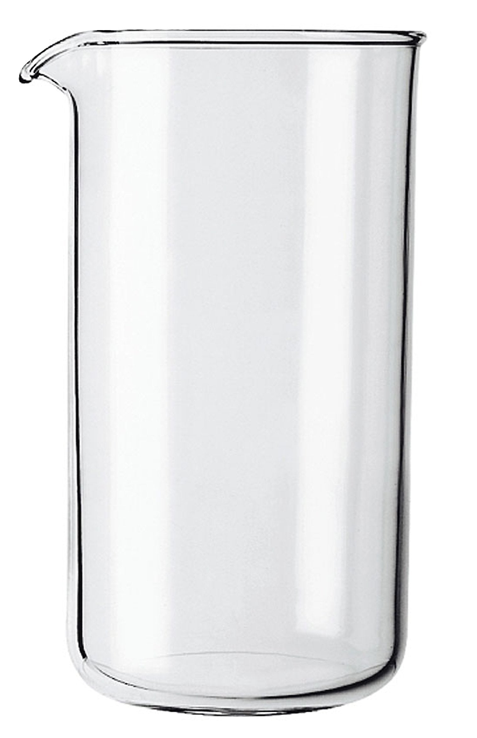 Vaso GROSCHE universal para prensa francesa, ajuste sencillo y uso seguro.