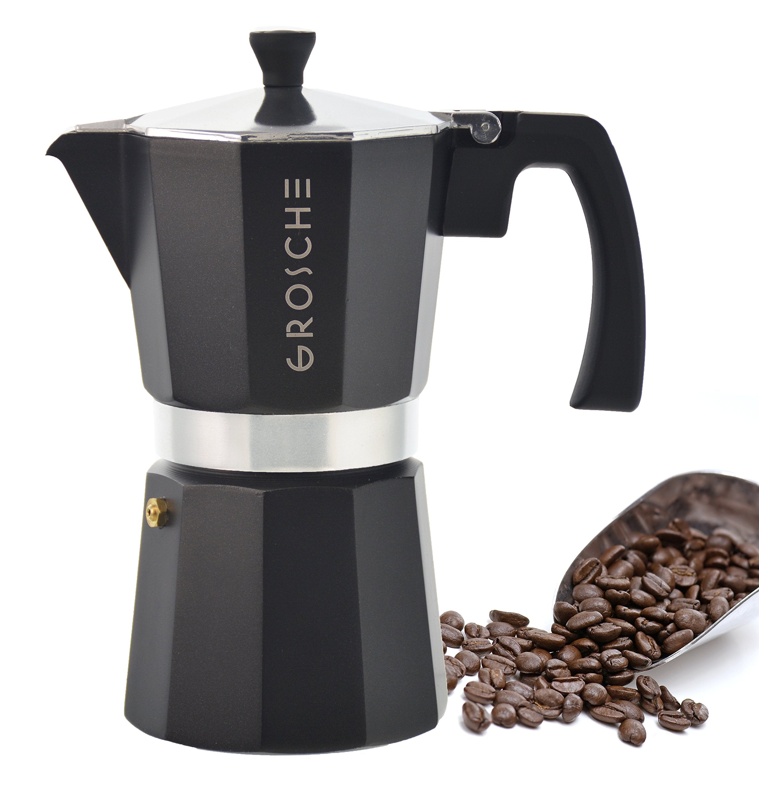 Diseño estilo greca cubana de GROSCHE Milano para cafetera