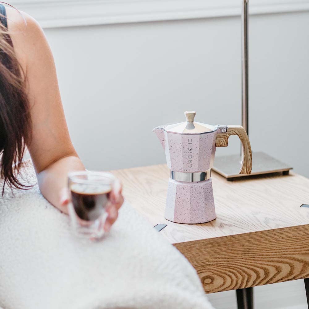 Lavado manual recomendado para la GROSCHE Milano Moka Pot
