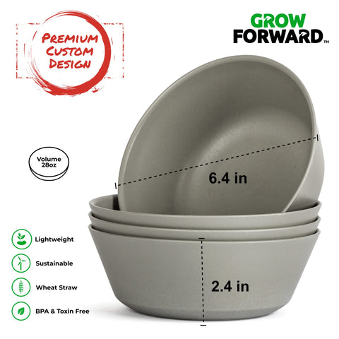 Grow Forward juego apilable de 8 piezas para ahorrar espacio.