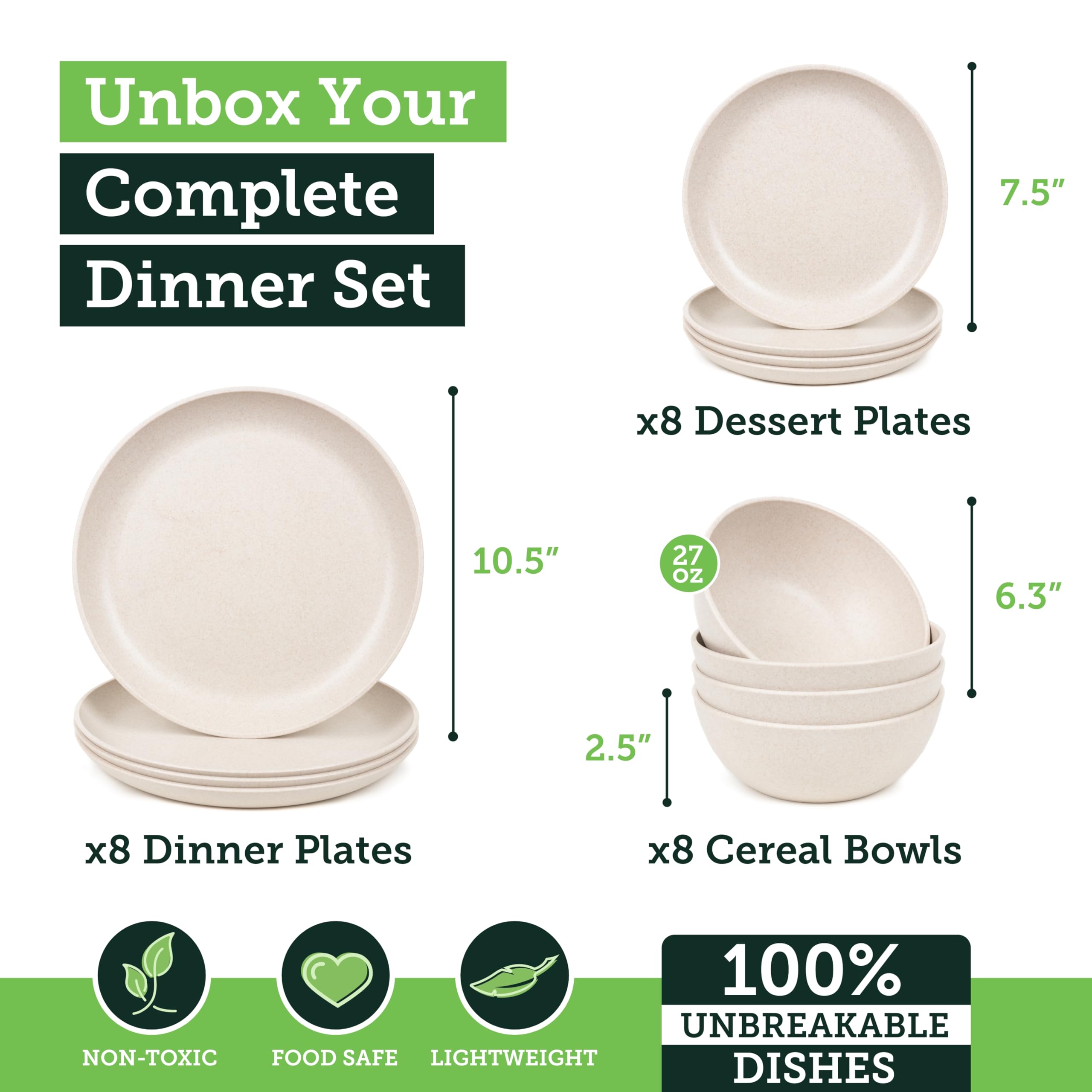 Grow Forward cuenco de 27 oz, resistente y práctico para comidas diarias.