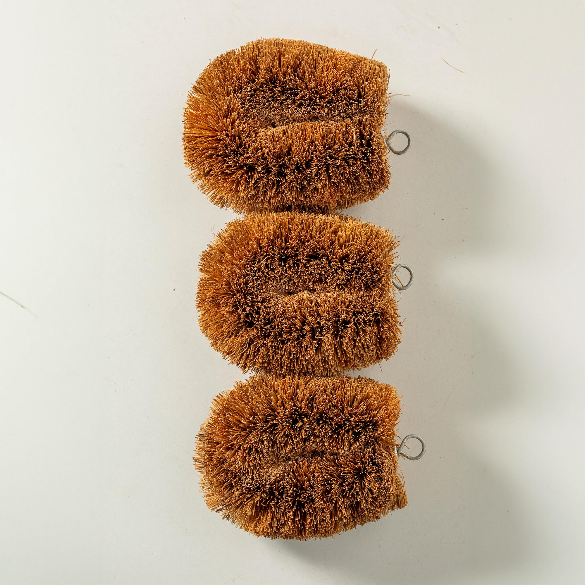 GrowByCoco Tawashi cepillo tamaño 4x3x2 pulgadas para cocina