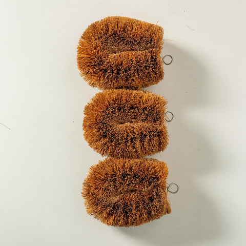 GrowByCoco Tawashi cepillo tamaño 4x3x2 pulgadas para cocina