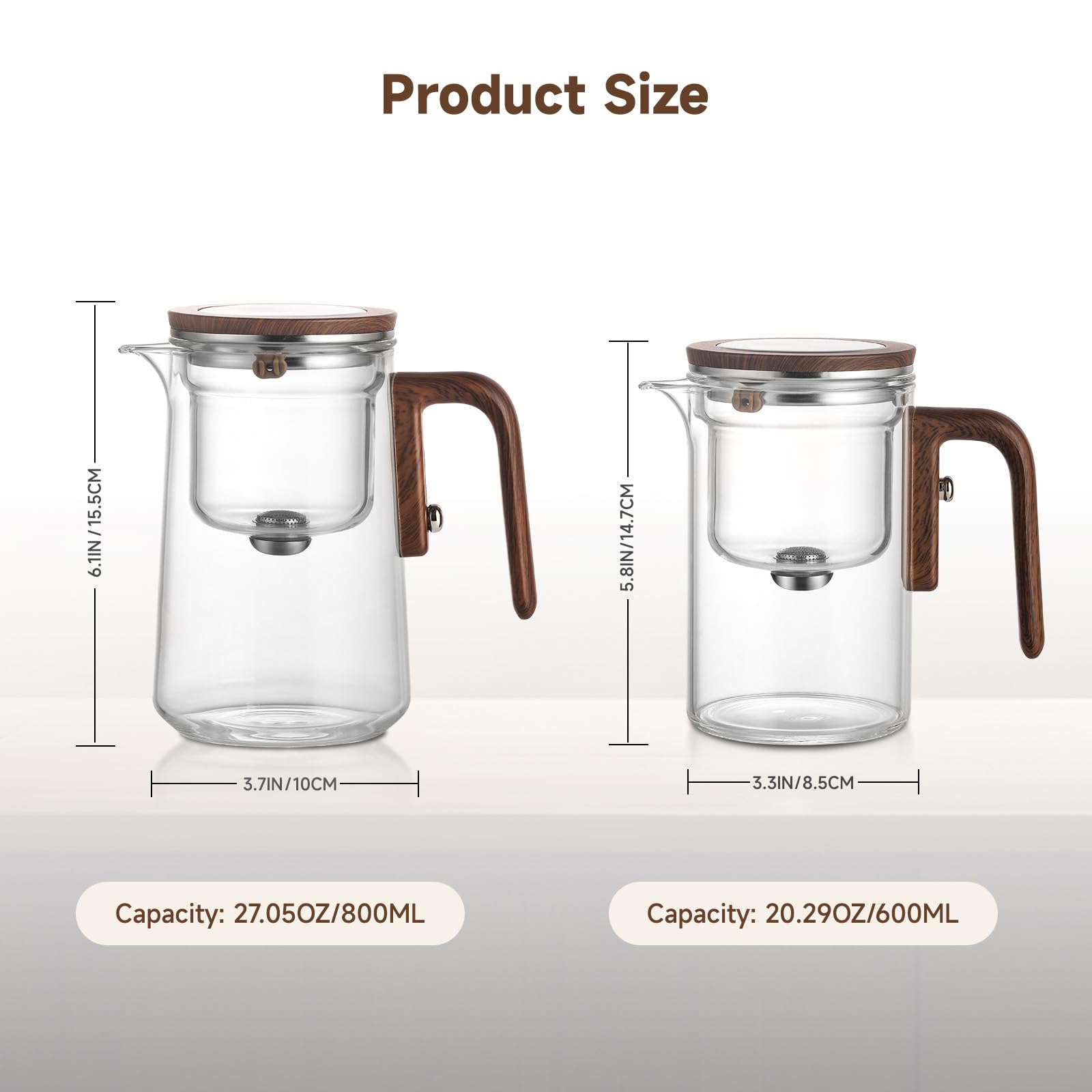 Embalaje de regalo seguro para la Enchanti Tetera con infusor