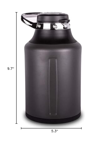 GrowlerWerks Element de capacidad 64 onzas para compartir.