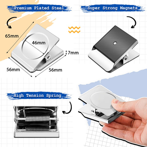 Grtard clip magnético para cocina, ideal para toallas y recetas.
