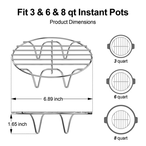 Rejilla multifuncional GSlife: ideal para cocinar, hornear y enfriar.