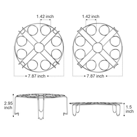 GSlife rejilla-vapor-verduras: ideal para cocinar verduras al vapor.