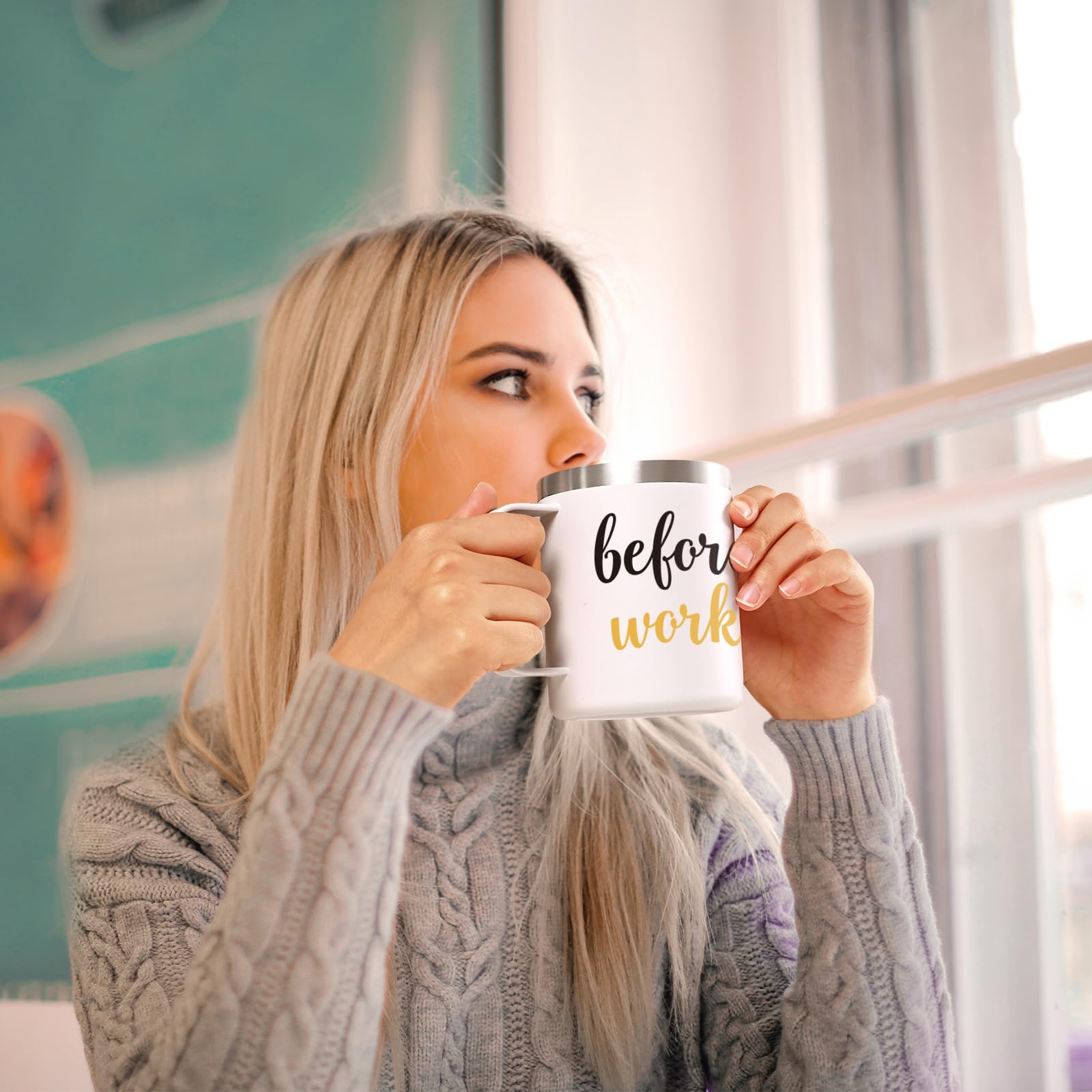 Gtmileo tapas sin BPA 2 unidades, cierre seguro para bebidas