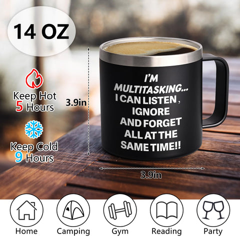 Taza Gtmileo en caja regalo, lista para sorpresa en la oficina.