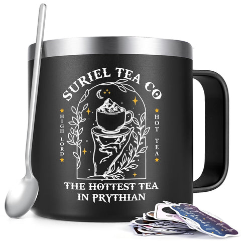 Gtmileo taza termica con asa cómodo para lecturas prolongadas
