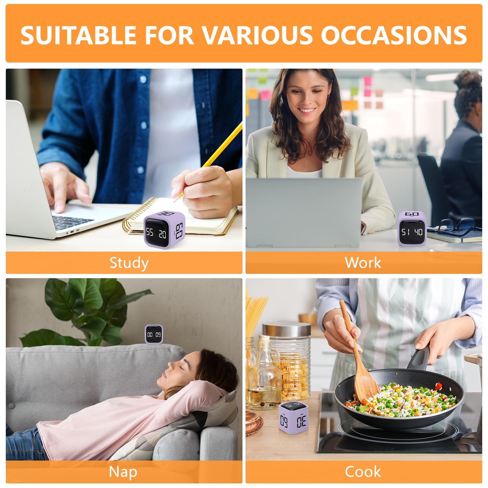 GuDoQi cubo compacto para escritorio y portabilidad