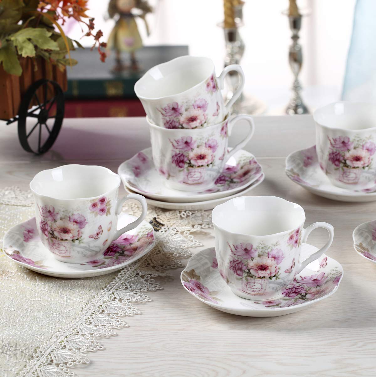 GuangYang apto microondas y lavavajillas, porcelana duradera.