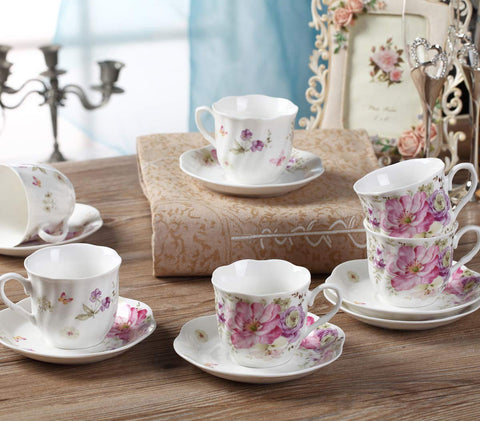GuangYang diseño floral vivo para mesas de té