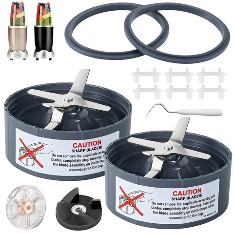 GuanQiao hoja extractor 2-pack para NutriBullet, facilita extracción rápida de ingredientes