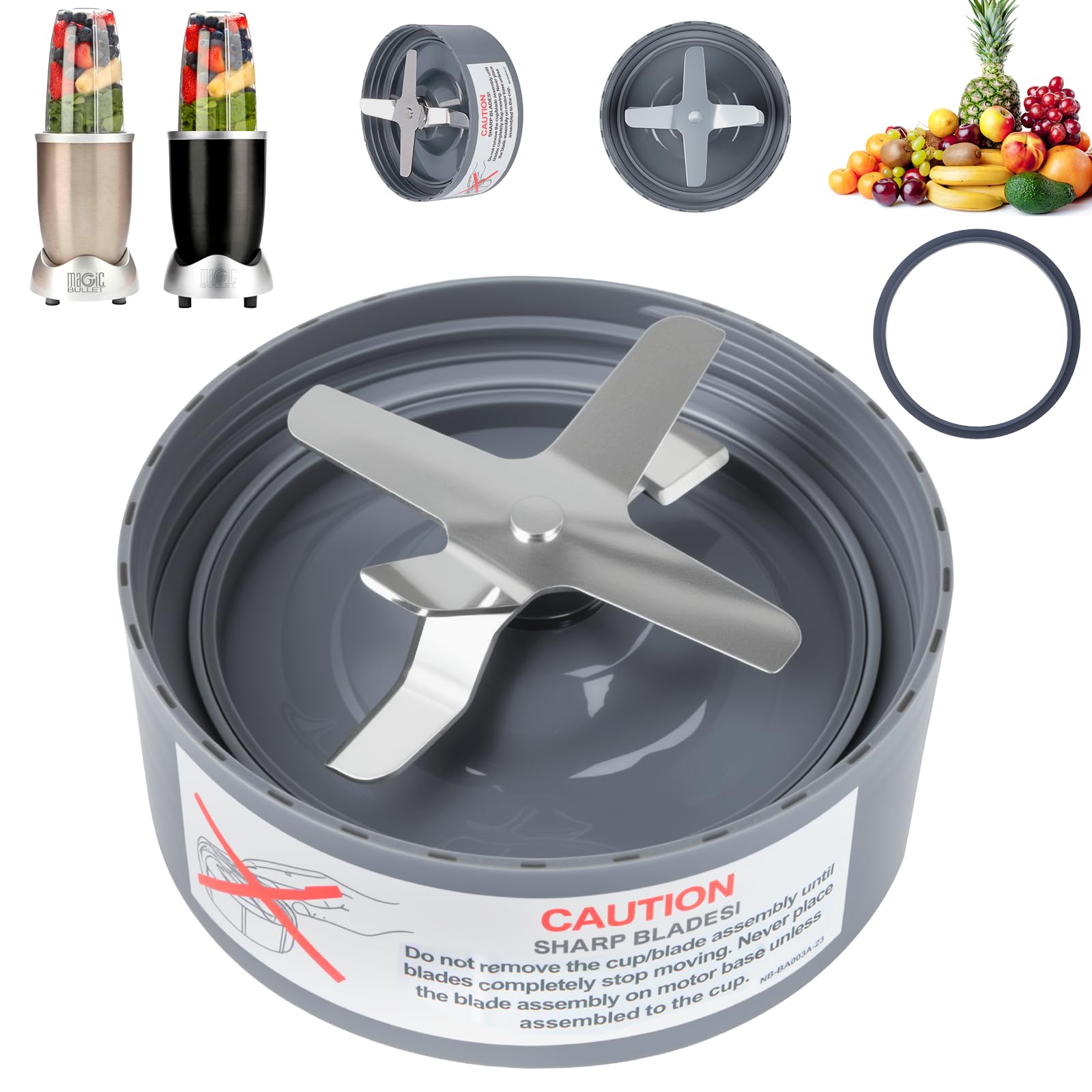 Hoja extractora GuanQiao para NutriBullet 600w, uso eficiente en batidos