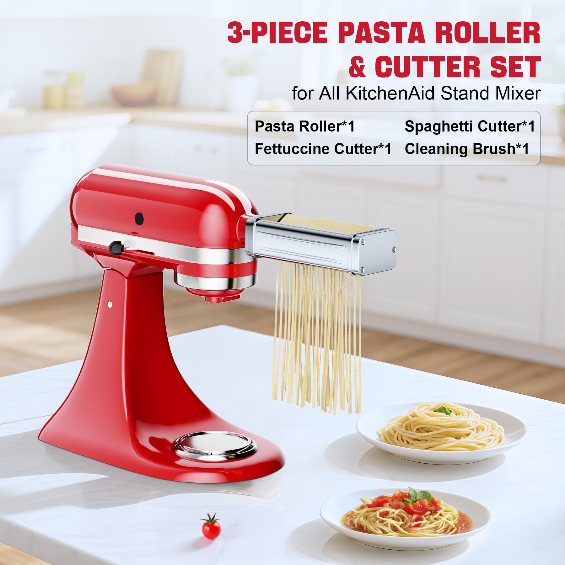 GuanQiao cepillo incluido, facilita limpieza después de cocinar pasta