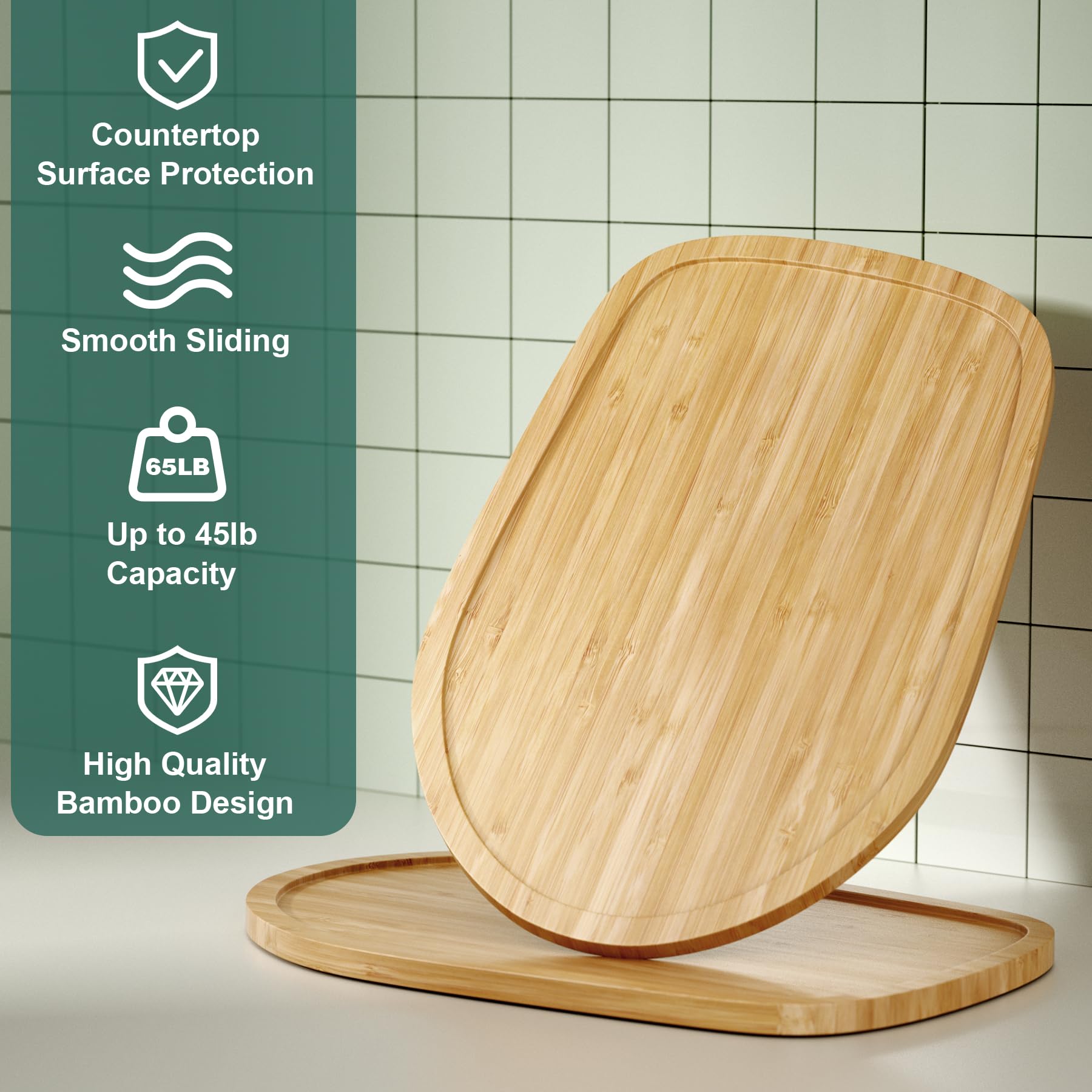 GuanQiao madera natural de alta calidad para uso en cocina.