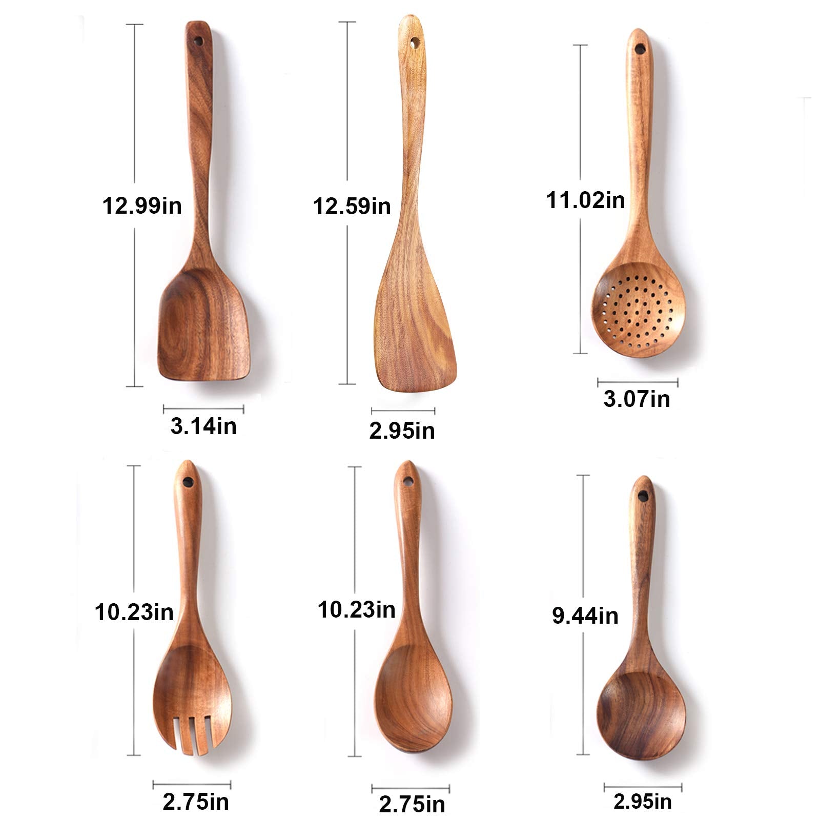 Gudamaye mango ergonómico en utensilios de madera