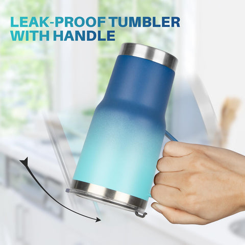 GUDEMAO vaso termico libre de BPA, acero inoxidable de calidad alimentaria