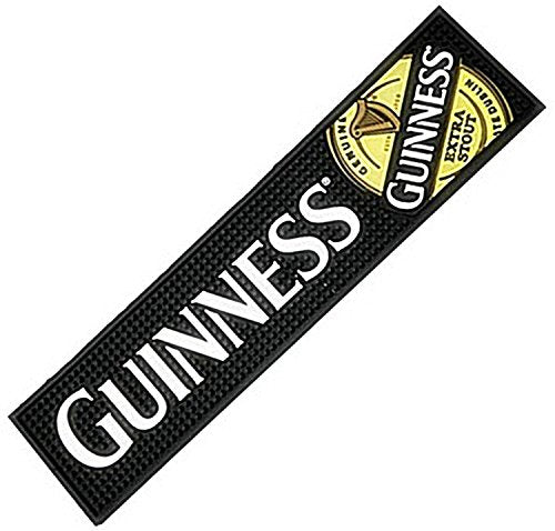 Guinness Extra Stout, tapete de derrame para bar, protege superficies y facilita la limpieza.