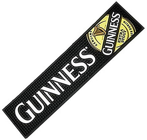 Guinness Extra Stout, tapete de derrame para bar, protege superficies y facilita la limpieza.