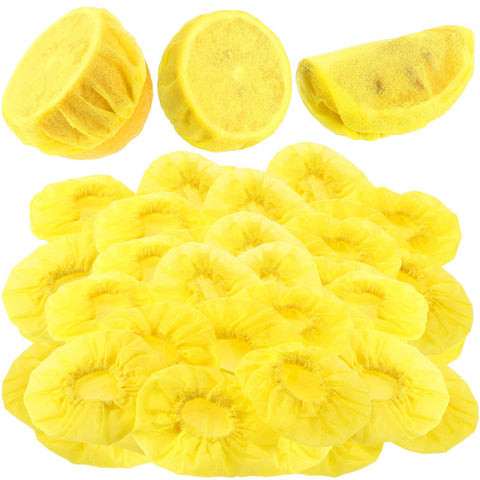 Gulfmew coberturas limón cuñas para exprimir, jugo sin semillas
