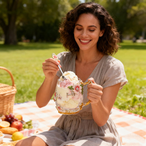 Guon-Wuvl Presentación regalo lista para envolver con taza cristal