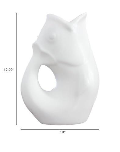 Gurgle Pot, vaso para ramo de flores, añade versatilidad decorativa.