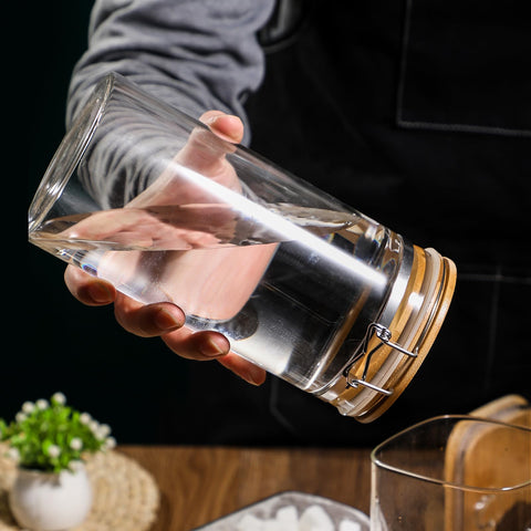 GURUDAR Jarras de café 49oz, ideales para granos o azúcar.