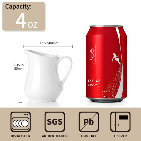 Cremera Gurygo para café con leche, diseño compacto y ergonómico
