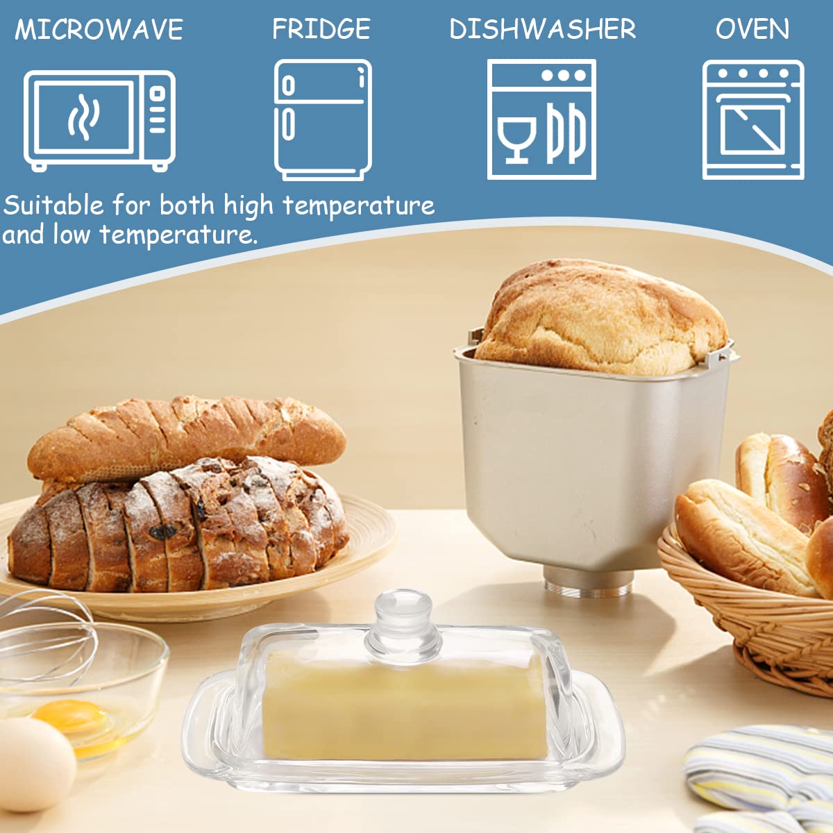 Ideal para uso diario en cocina y comedor.