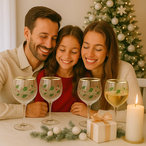 Copa de vino Gusto Buono de borosilicato, resistencia para uso diario.